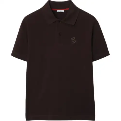 Burberry Embroidered logo Polo Shirt