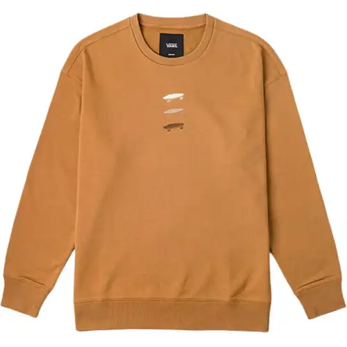 Vans Sweatshirts Unisex Caramel Crew Neck Moderate Regular