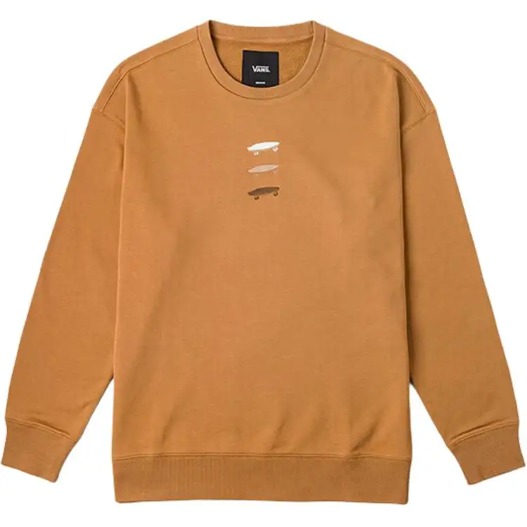 Vans Sweatshirts Unisex Caramel Crew Neck Moderate Regular