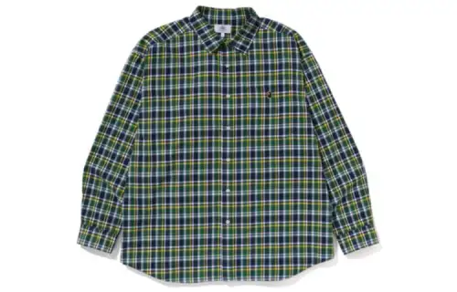 Bape Mini Bape Check Loose Fit Shirt