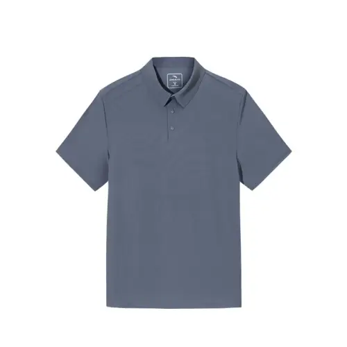 Anta Variety Training Collection Polo Shirt Men's Iron Ore Gray
