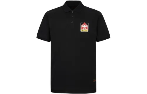 EVISU Polo Shirts Men's Polo Collar Moderate Straight Fit