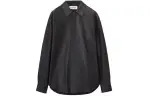 LOEWE Shirts Men's Black Lapel Moderate Other