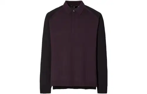 UNIQLO FW20 Jil Sander Collaboration Collection Polo Shirt Men's Purple