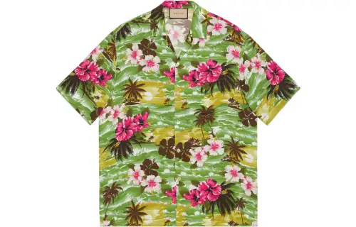 GUCCI Printed Bowling Shirt