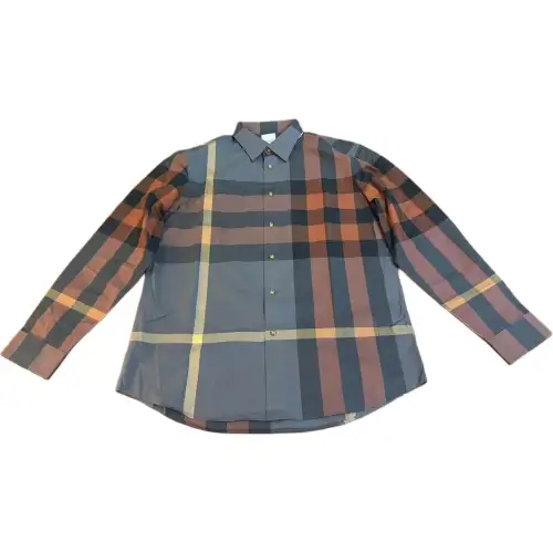 Burberry Shirt Men's Brick Gray
