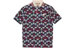 GUCCI FW23 Polo Shirt Men's Multicolor