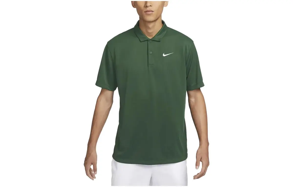 Nike Polo Shirt Men's Fir Green