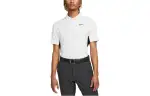 Nike Polo Shirts Men's White Polo Collar Moderate Straight Fit