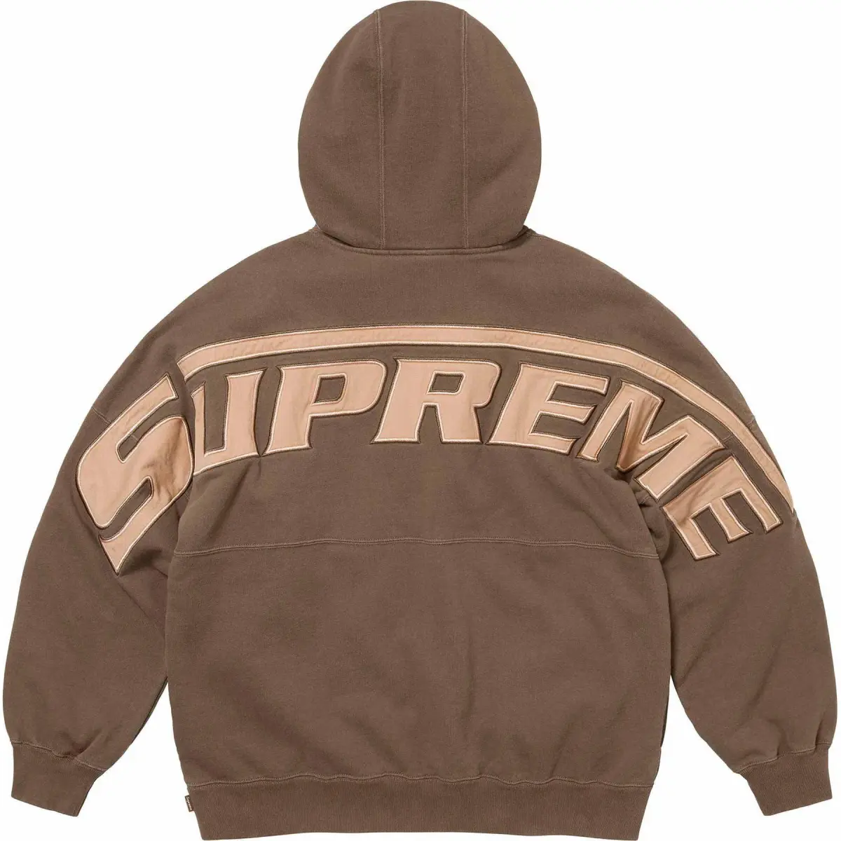Supreme Wrapped Half Zip Hooded Sweatshirt