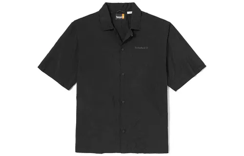 Timberland Shirts Men's Black Lapel Moderate Other