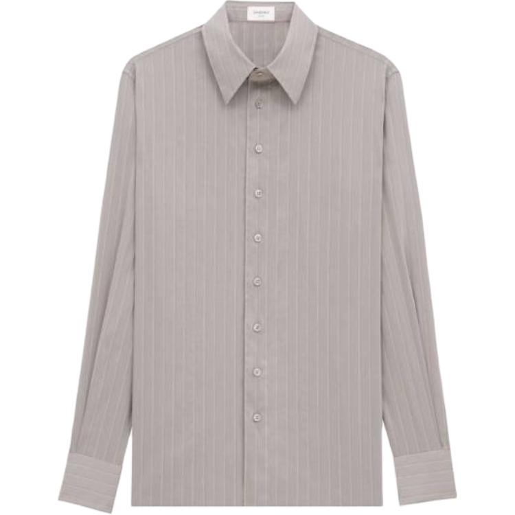 Saint Laurent pinstripe button-fastening shirt