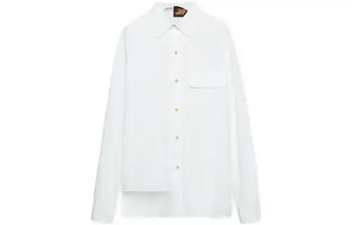LOEWE Shirts Men's White Moderate Other