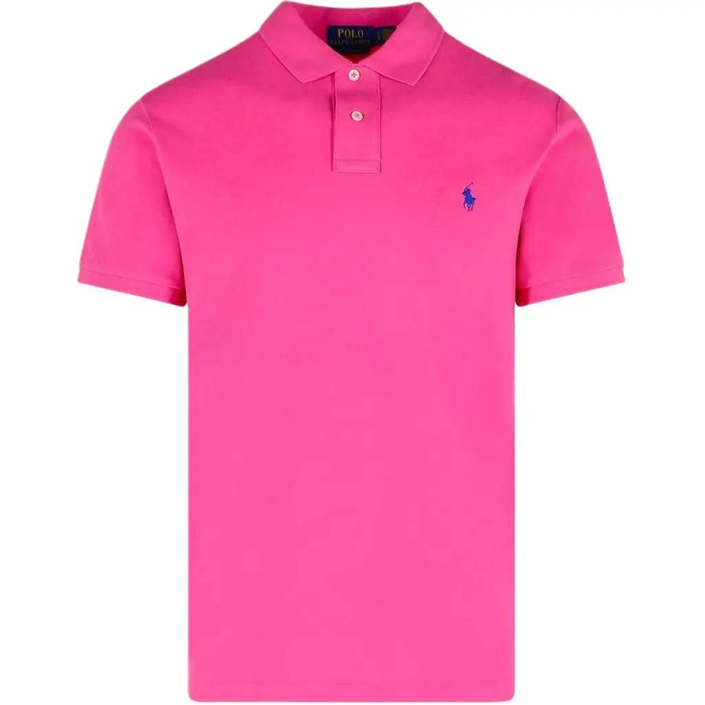 Polo Ralph Lauren Logo Embroidered Short Sleeved Polo Shirt