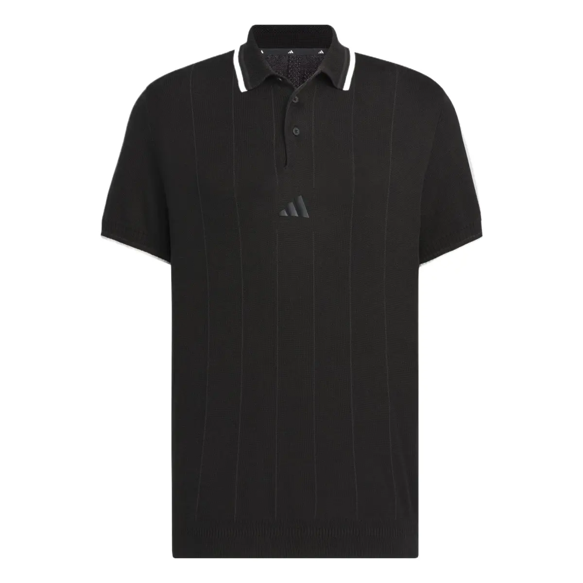 Adidas KNIT POLO Shirt Men's Black