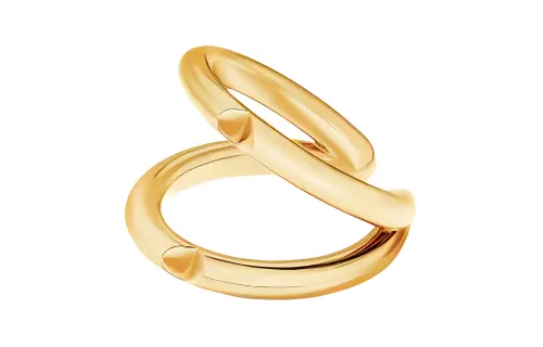LOUIS VUITTON Lv Volt Upside Down Ring Yellow Gold