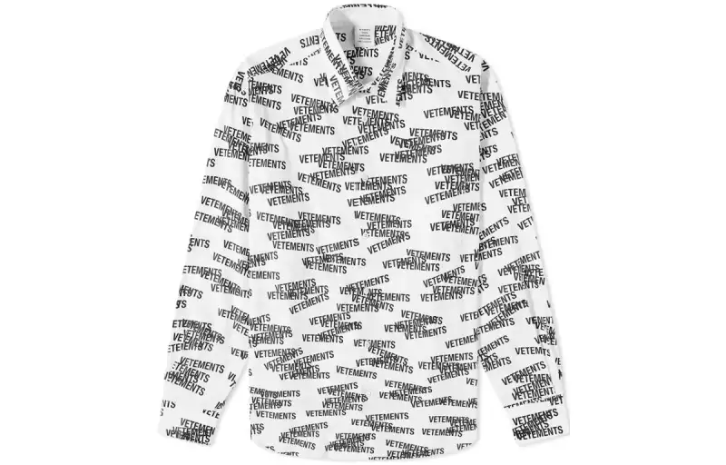 Vetements Stamped Logo Shirt