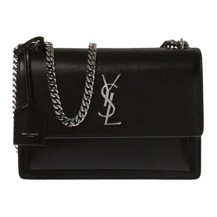 Женская сумка SAINT LAURENT YSL SUNSET (черная)