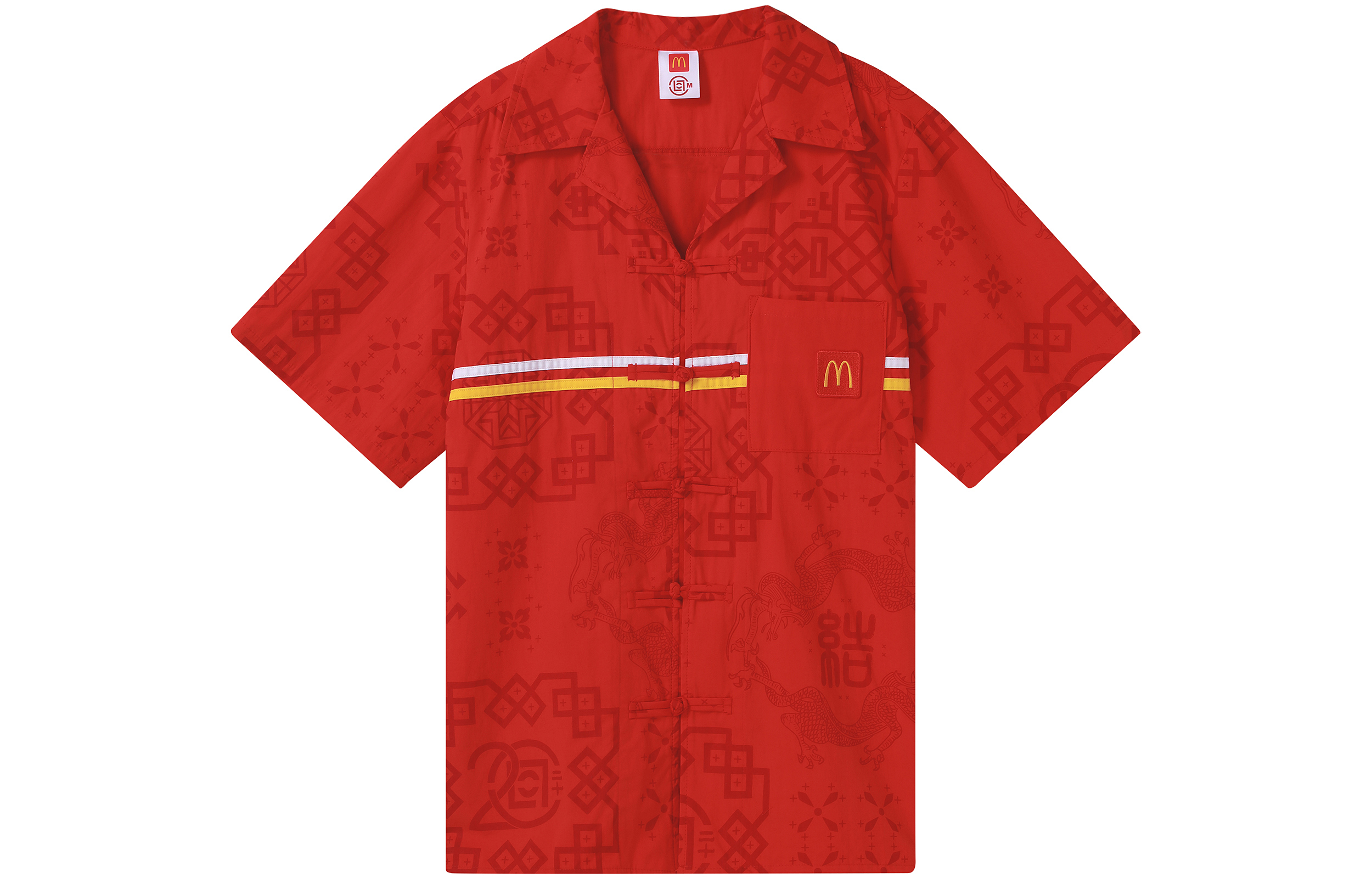 Рубашка CLOT x McDonald’s (красная)