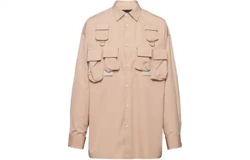 PRADA SS24 Shirt Men's Nude Pink