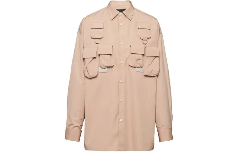 PRADA SS24 Shirt Men's Nude Pink