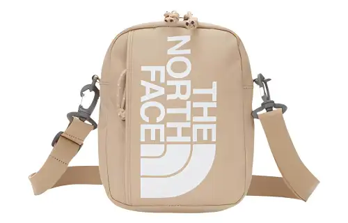 THE NORTH FACE 1.4L Shoulder Bag, Crossbody Bag, Outdoor Bag Polyester Khaki Unisex