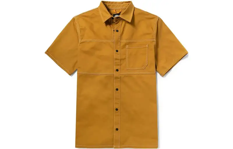 Timberland Shirts Men's Wheat Lapel Moderate Workwear