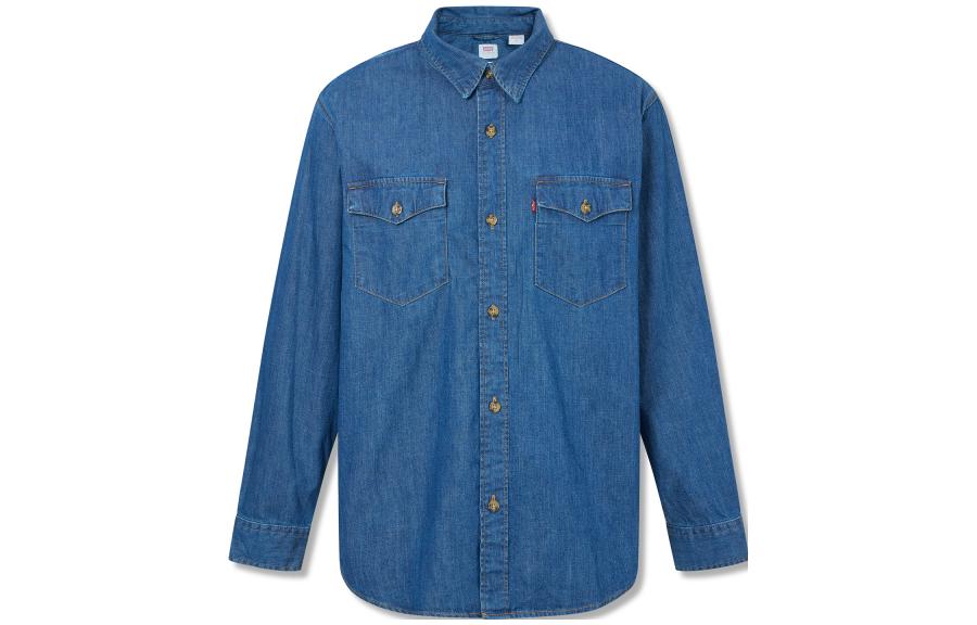Мужская рубашка Levis (голубая)