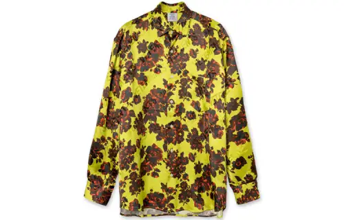 Vetements Shirts Men's Yellow