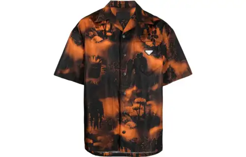 PRADA FW22 Shirt Men's Multicolor