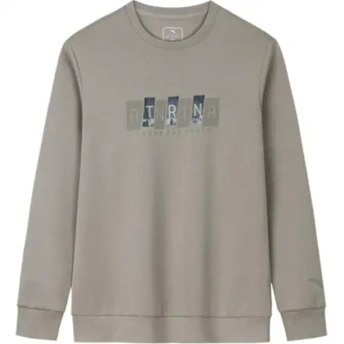 Anta Variety Training Collection Sweatshirt Men's Pine Smoke Gray