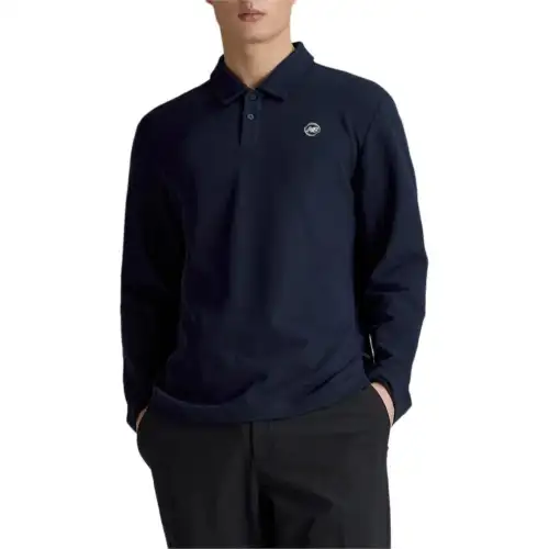 New Balance Polo Shirt Men's Marine Blue