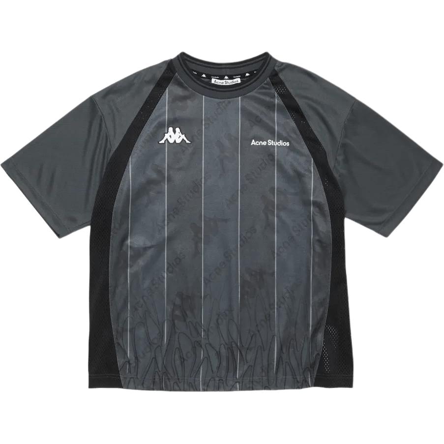 Футболка Acne SS25 Kappa (черная)