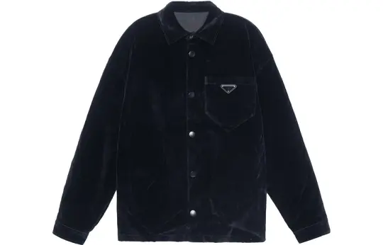 PRADA Triangle logo Cotton Shirt