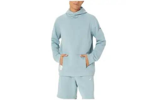 ASICS SUNDAY SANA Sweatshirts Men's Light Steel Hooded Moderate Regular