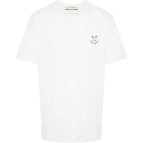 Golden Goose Logo print Cotton T shirt