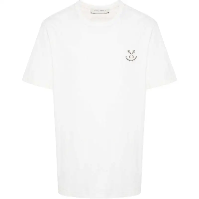 Golden Goose Logo print Cotton T shirt