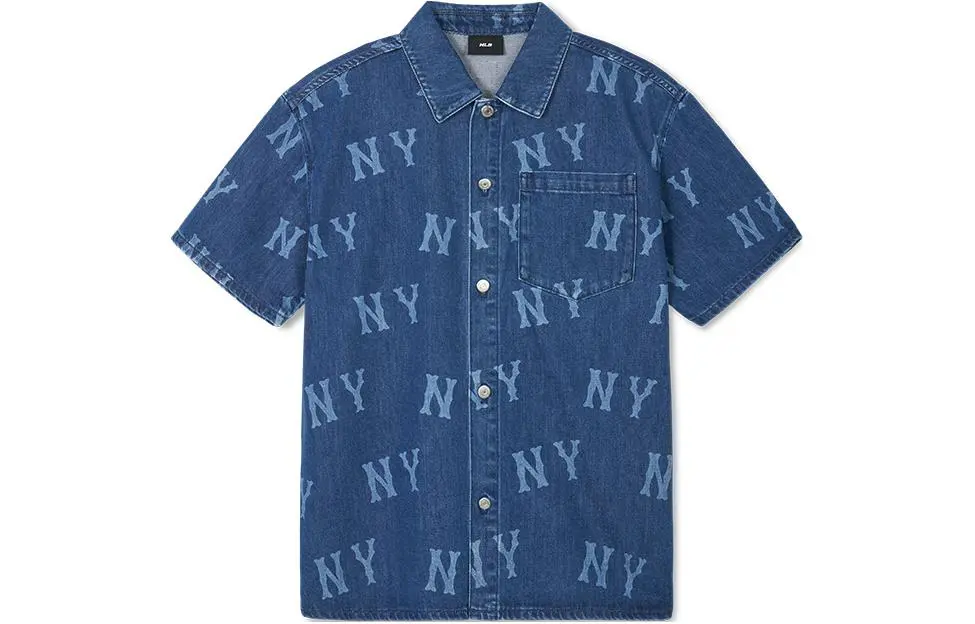 MLB New York Yankees Shirt Unisex Indigo