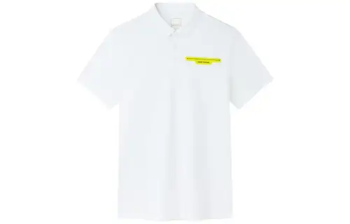 ANTA Polo Shirts Men's Papyrus White Polo Collar Moderate Straight Fit