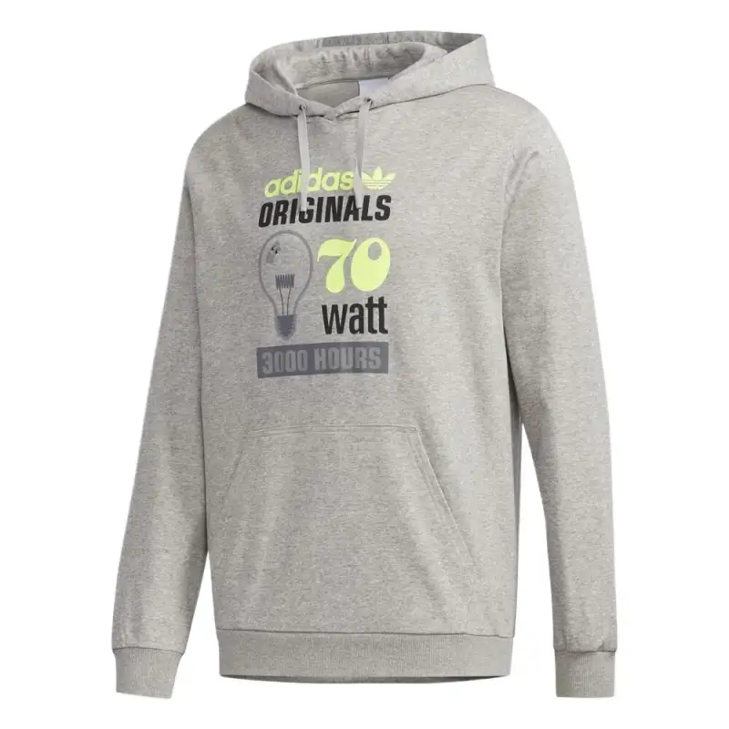 Adidas Originals Hoodie 70 Celeb Sweatshirt Men's Gray
