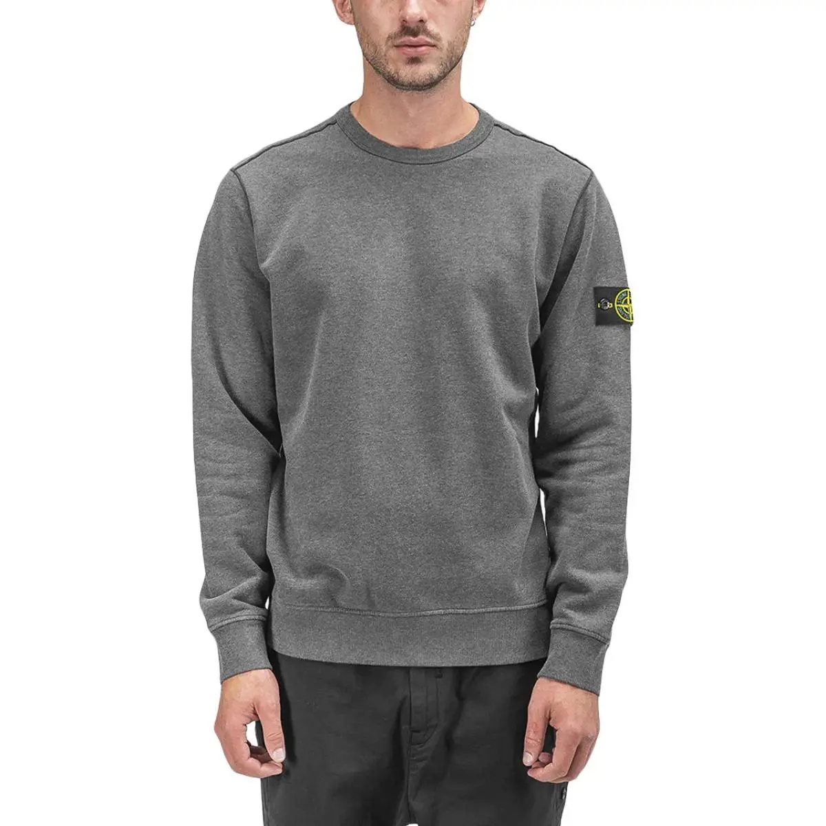 STONE ISLAND Sweatshirt Men's Coal Gray