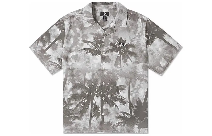 Converse Resort Palm Trees Button-Down Shirt