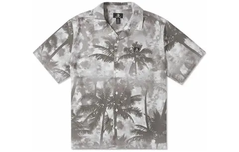 Converse Resort Palm Trees Button-Down Shirt