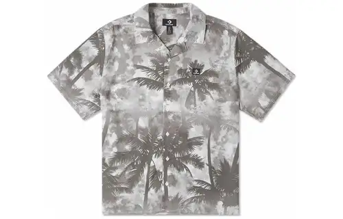 Converse Resort Palm Trees Button-Down Shirt