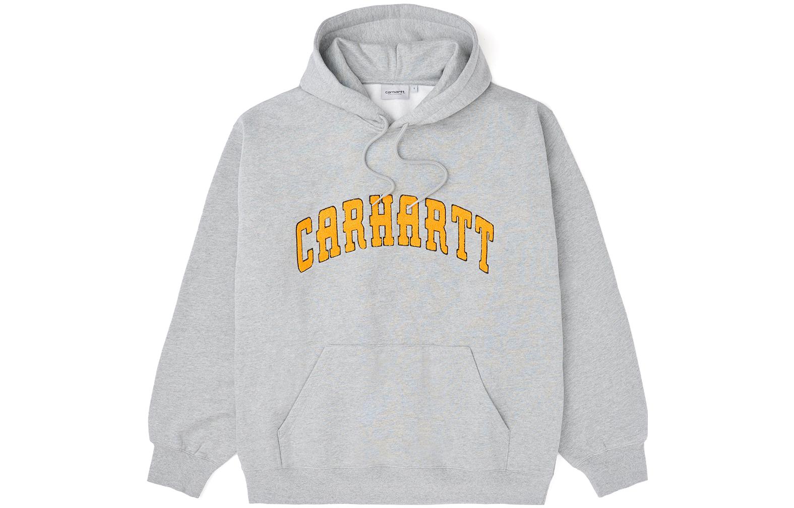 Carhartt WIP Sweatshirts Men's Gray Hooded Moderate Regular