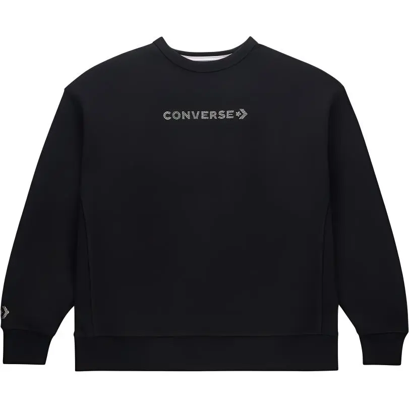 Converse Gold Standard Crew Neck Sweatshirt With Swarovski® Crystals