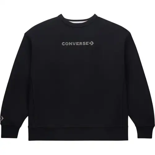 Converse Gold Standard Crew Neck Sweatshirt With Swarovski® Crystals