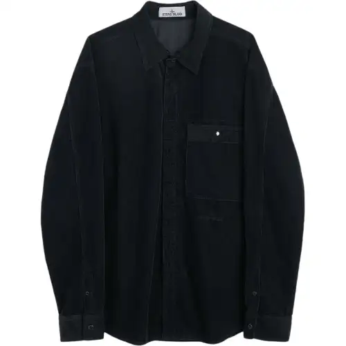 STONE ISLAND Chest Pocket Corduroy Shirt