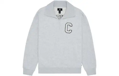 Converse ESSENTIAL SWEATSHIRT Unisex Gray