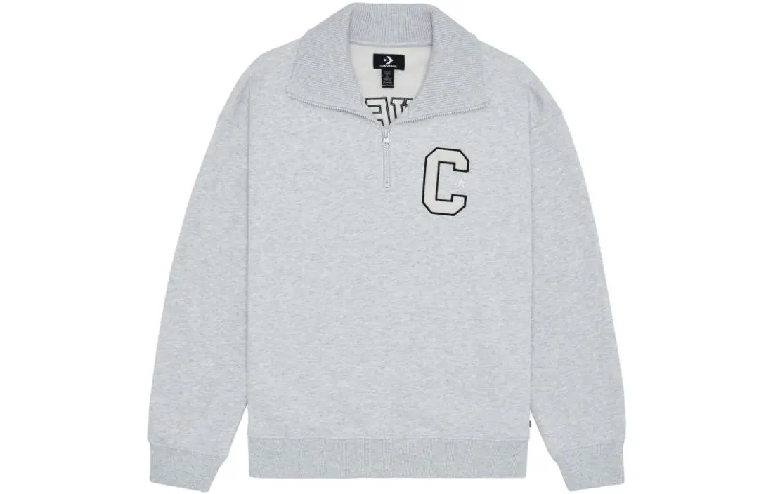 Converse ESSENTIAL SWEATSHIRT Unisex Gray